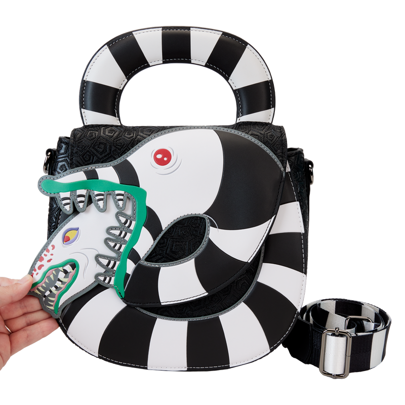 LOUNGEFLY : BEETLEJUICE - Sandworm Crossbody Bag