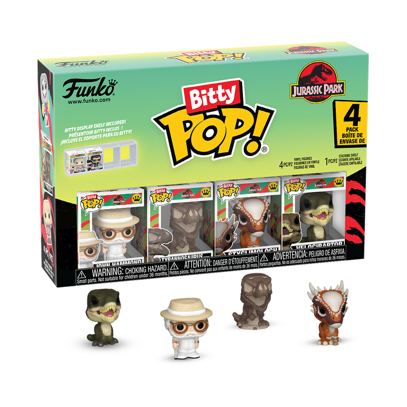 JURASSIC PARK - Raptor Bitty Pop! 4-Pack
