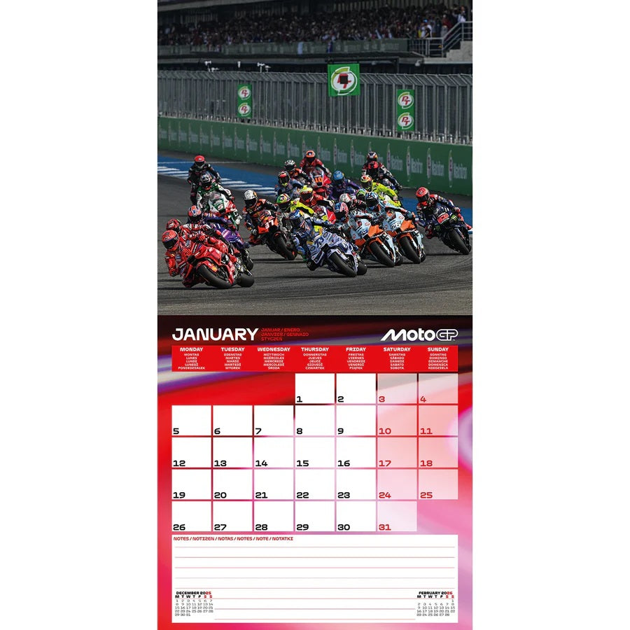 MOTO GP - 2026 Calendar