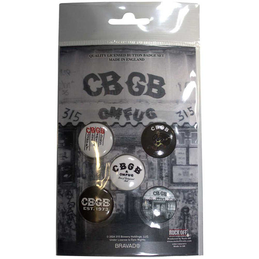 CBGB - Logo Badge Pack