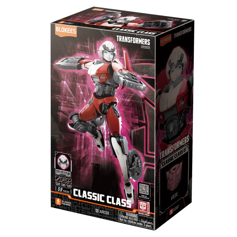 BLOKEES : TRANSFORMERS -  Arcee (RotB Movie) Classis Class 23 Model Kit
