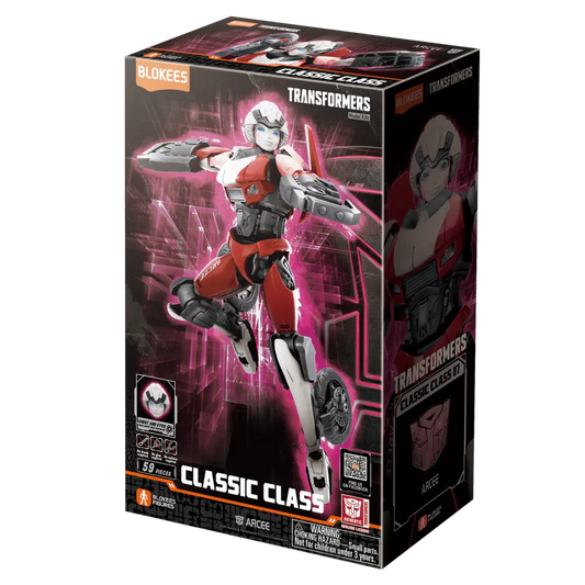 BLOKEES : TRANSFORMERS -  Arcee (RotB Movie) Classis Class 23 Model Kit