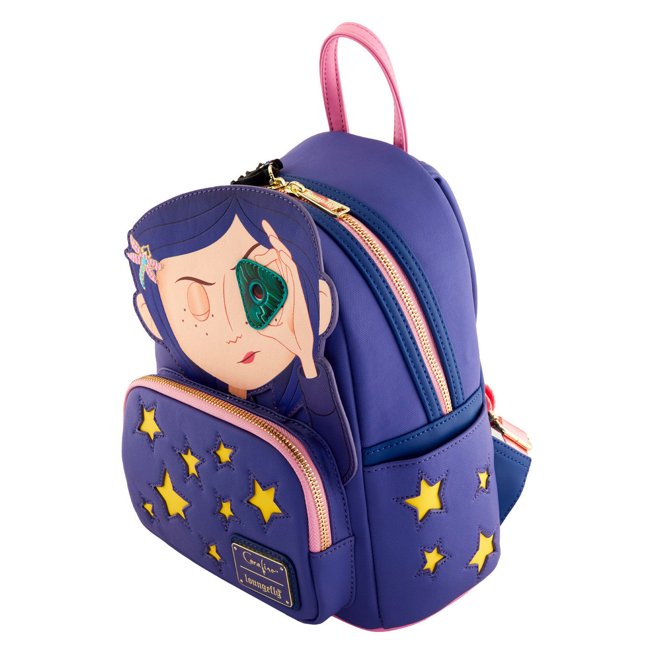 LOUNGEFLY : CORALINE - Coraline Stars Mini Backpack