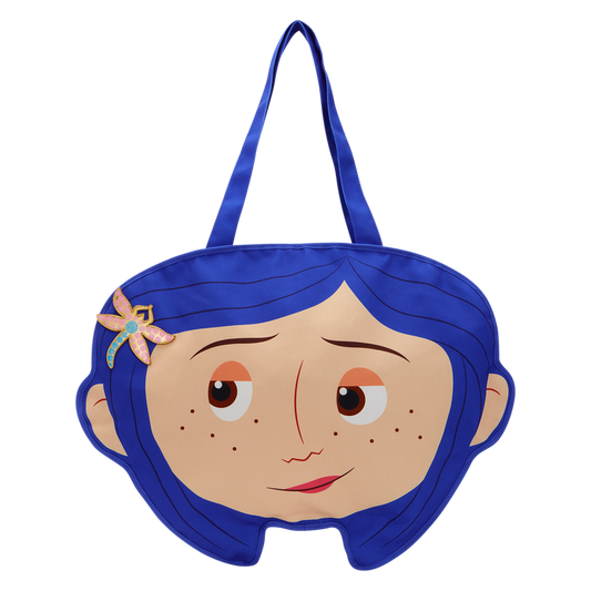 LOUNGEFLY : CORALINE - Cosplay Canvas Tote Bag