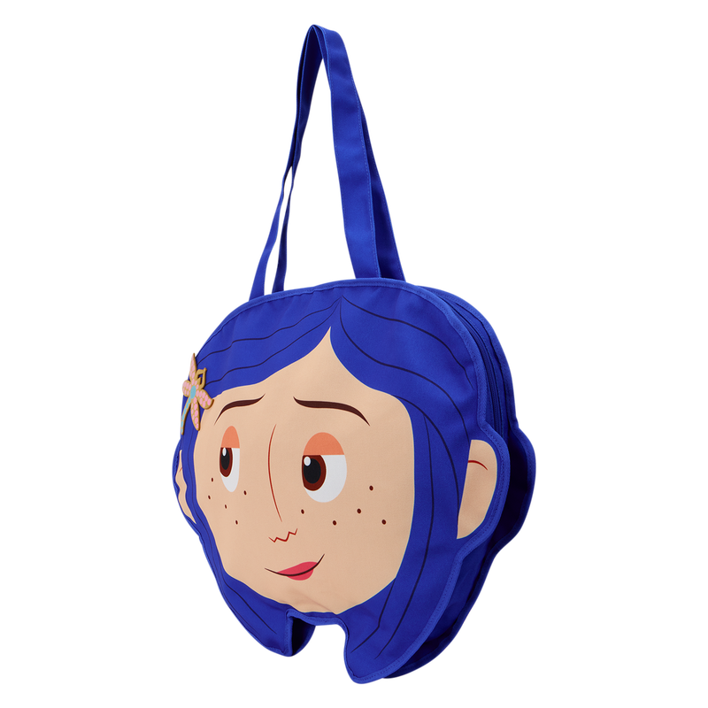 LOUNGEFLY : CORALINE - Cosplay Canvas Tote Bag