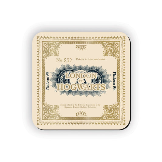 HARRY POTTER - London to Hogwarts Ticket Coaster
