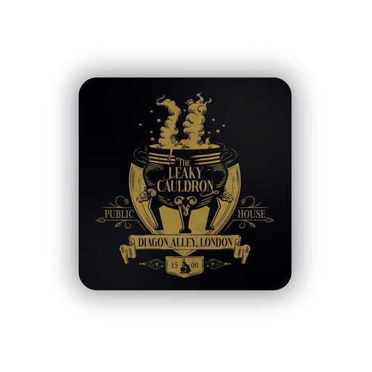 HARRY POTTER - Leaky Cauldron Public House Coaster