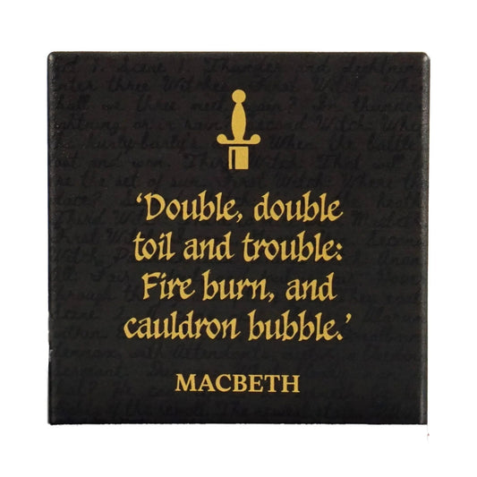 WILLIAM SHAKESPEARE - Macbeth Coaster