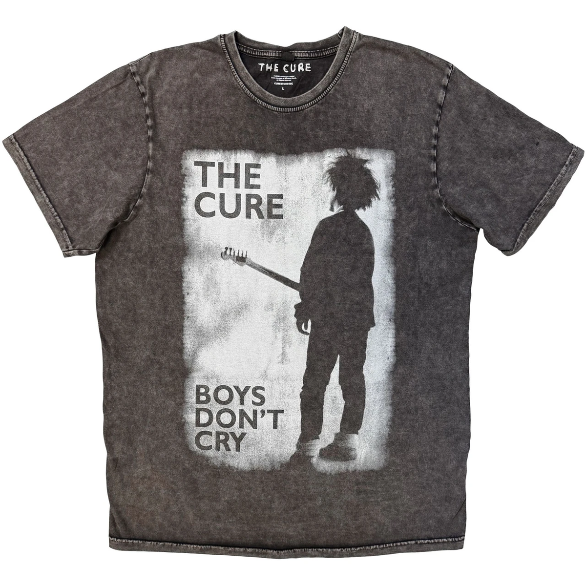 CURE - Boys Don't Cry Stone Wash T-Shirt