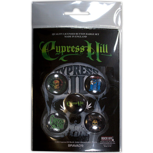 CYPRESS HILL - Logos Badge Pack