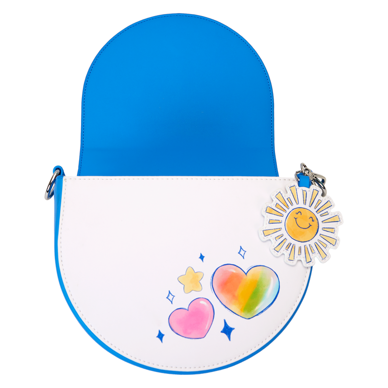 LOUNGEFLY : CARE BEARS - Rainbow Handle Crossbody Bag