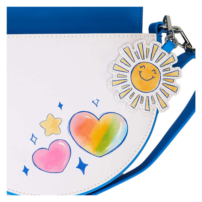 LOUNGEFLY : CARE BEARS - Rainbow Handle Crossbody Bag