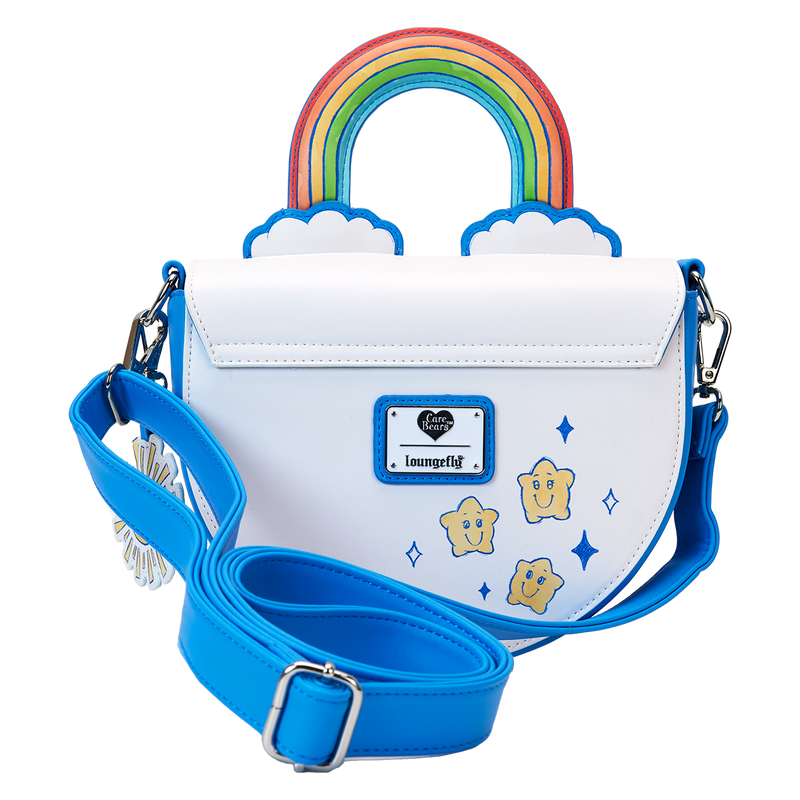 LOUNGEFLY : CARE BEARS - Rainbow Handle Crossbody Bag