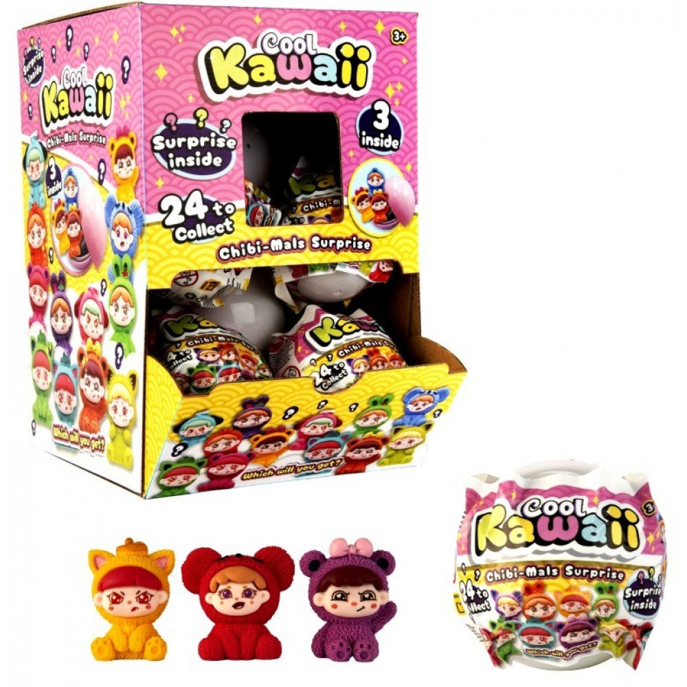 CHIBI-MALS - Surprise Kawaii Figure Blind Box Capsule (1)
