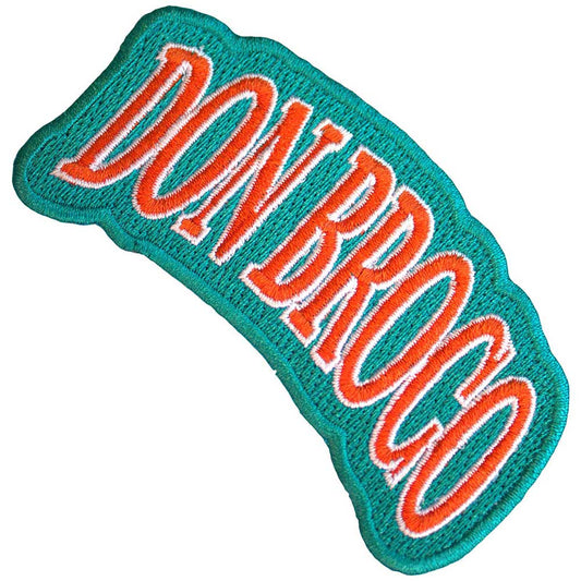 DON BROCO - Orange Logo Woven Patch