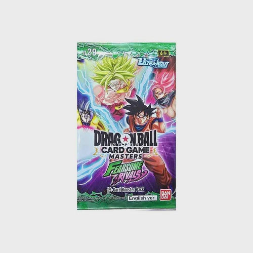 DRAGON BALL SUPER - Fearsome Rivals B29 Booster Pack (12 Cards)