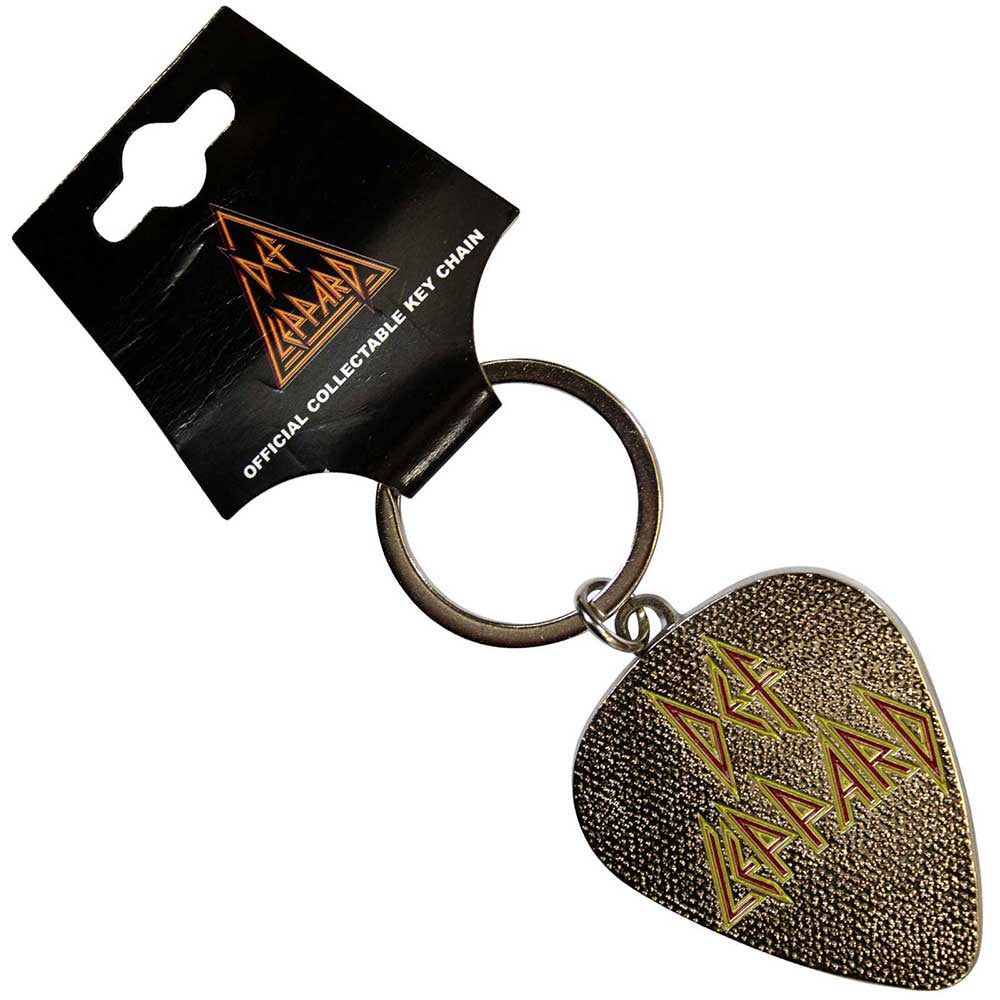 DEF LAPPARD - Logo Pick Metal Keyring