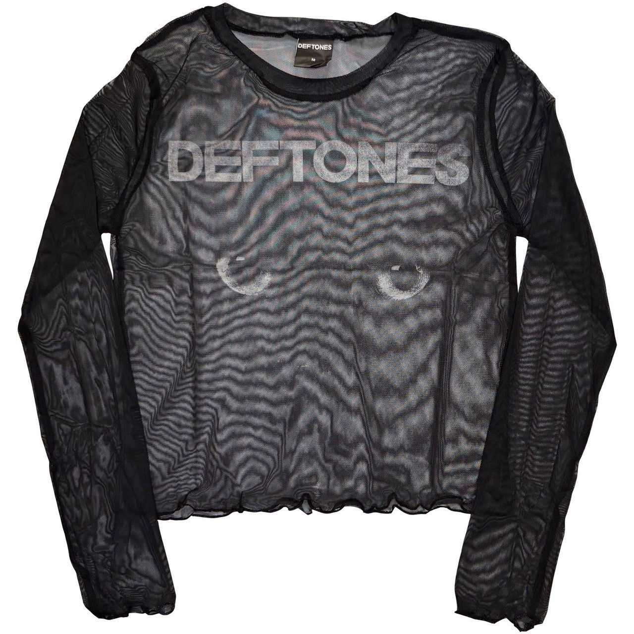DEFTONES - Sphynx Long Sleeve Mesh Crop Top