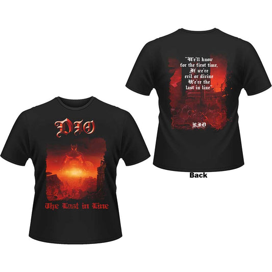 DIO - Last In Line Lyrics T-Shirt