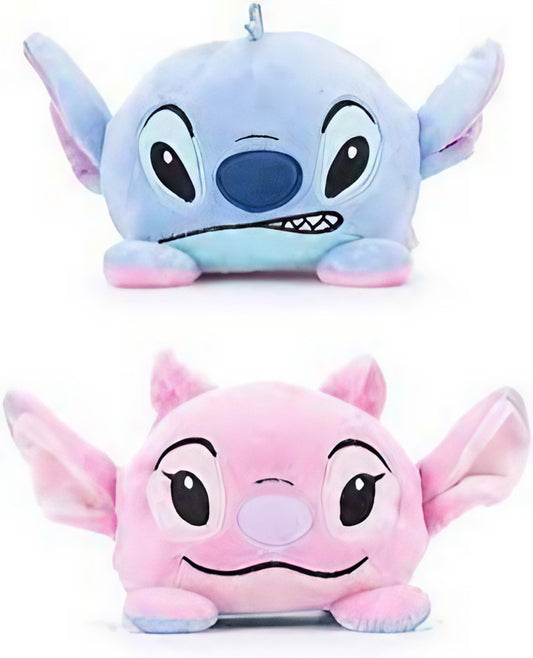 DISNEY : LILO & STITCH - Reversible Stitch & Angel Plush