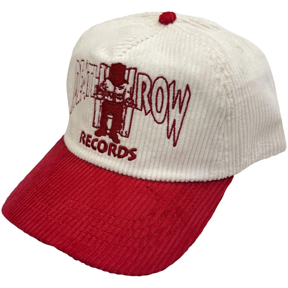 DEATH ROW RECORDS - Logo Corduroy Baseball Cap