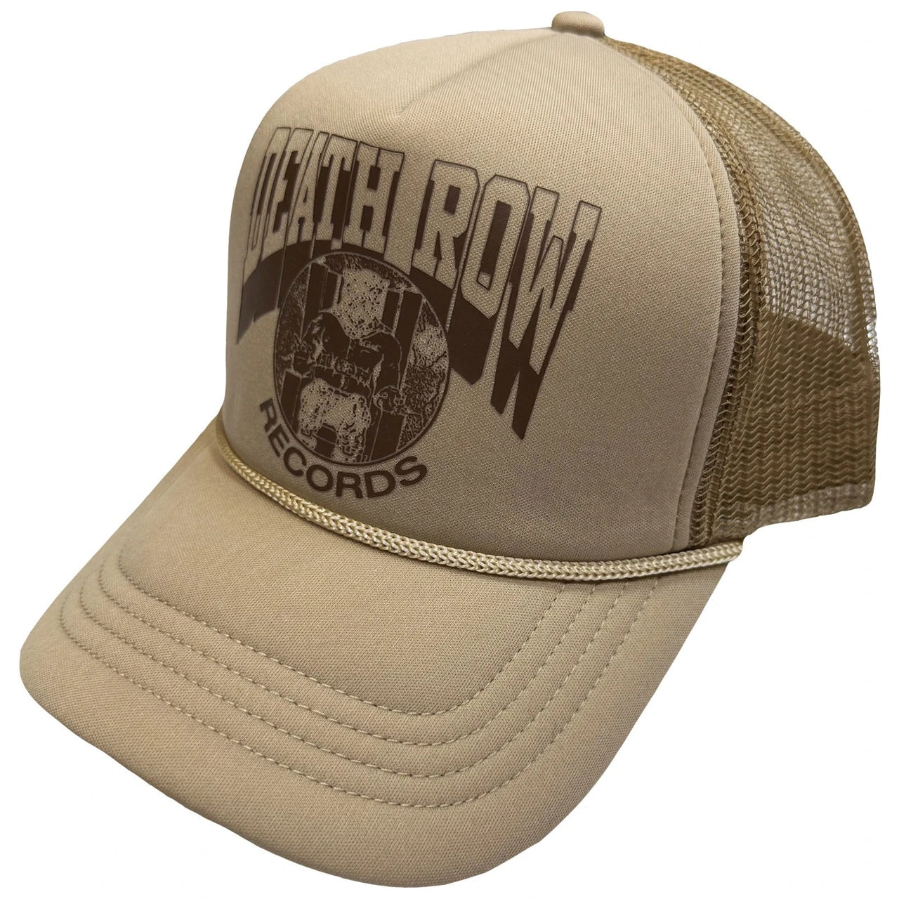 DEATH ROW RECORDS - Execution Circle Mono (Sand) Mesh Baseball Cap