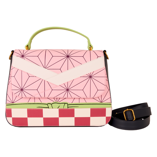 LOUNGEFLY : DEMON SLAYER - Nezuko Kamado Cosplay Crossbody Bag