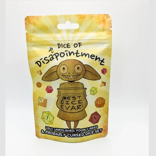 MYSTERY DICE GOBLIN - Dice of Disappointment Mystery Dice Bag (7 Pack)