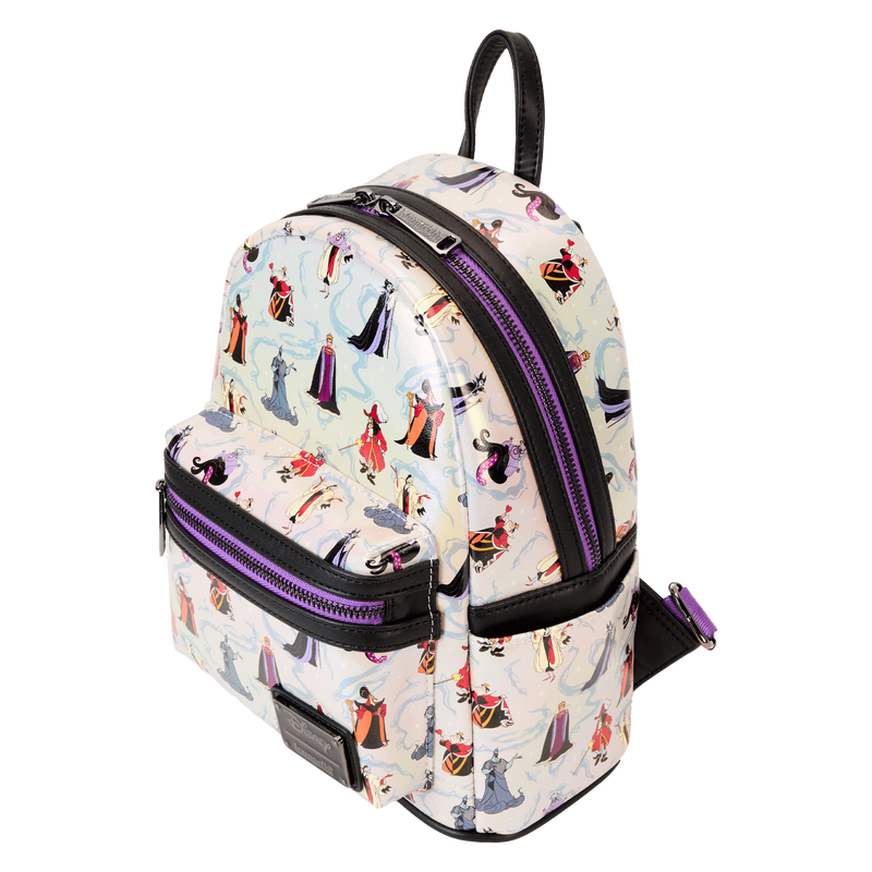 LOUNGEFLY : DISNEY - Villains Iridescent Mini Backpack