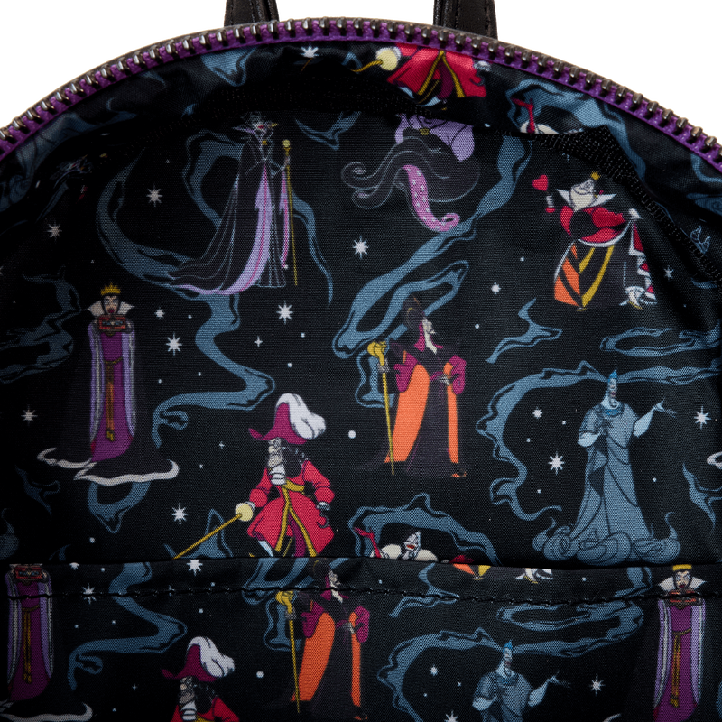 LOUNGEFLY : DISNEY - Villains Iridescent Mini Backpack