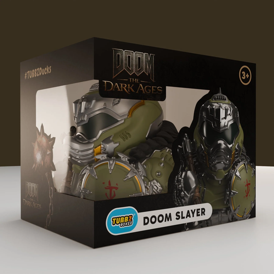 TUBBZ : DOOM DARK AGES - Doom Slayer Boxed Edition Cosplaying Duck