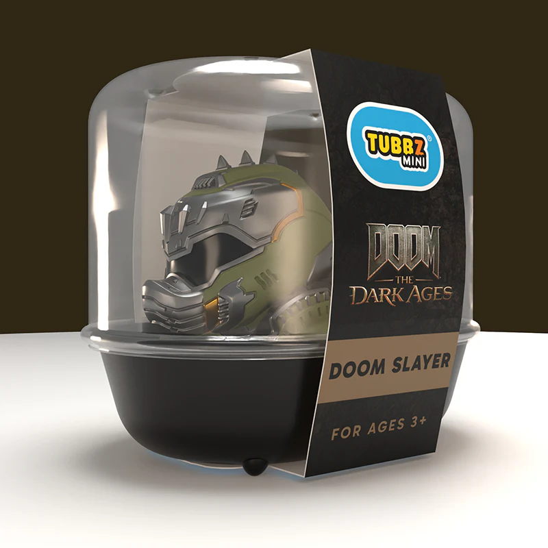 TUBBZ : DOOM DARK AGES - Doom Slayer Mini Edition Cosplaying Duck