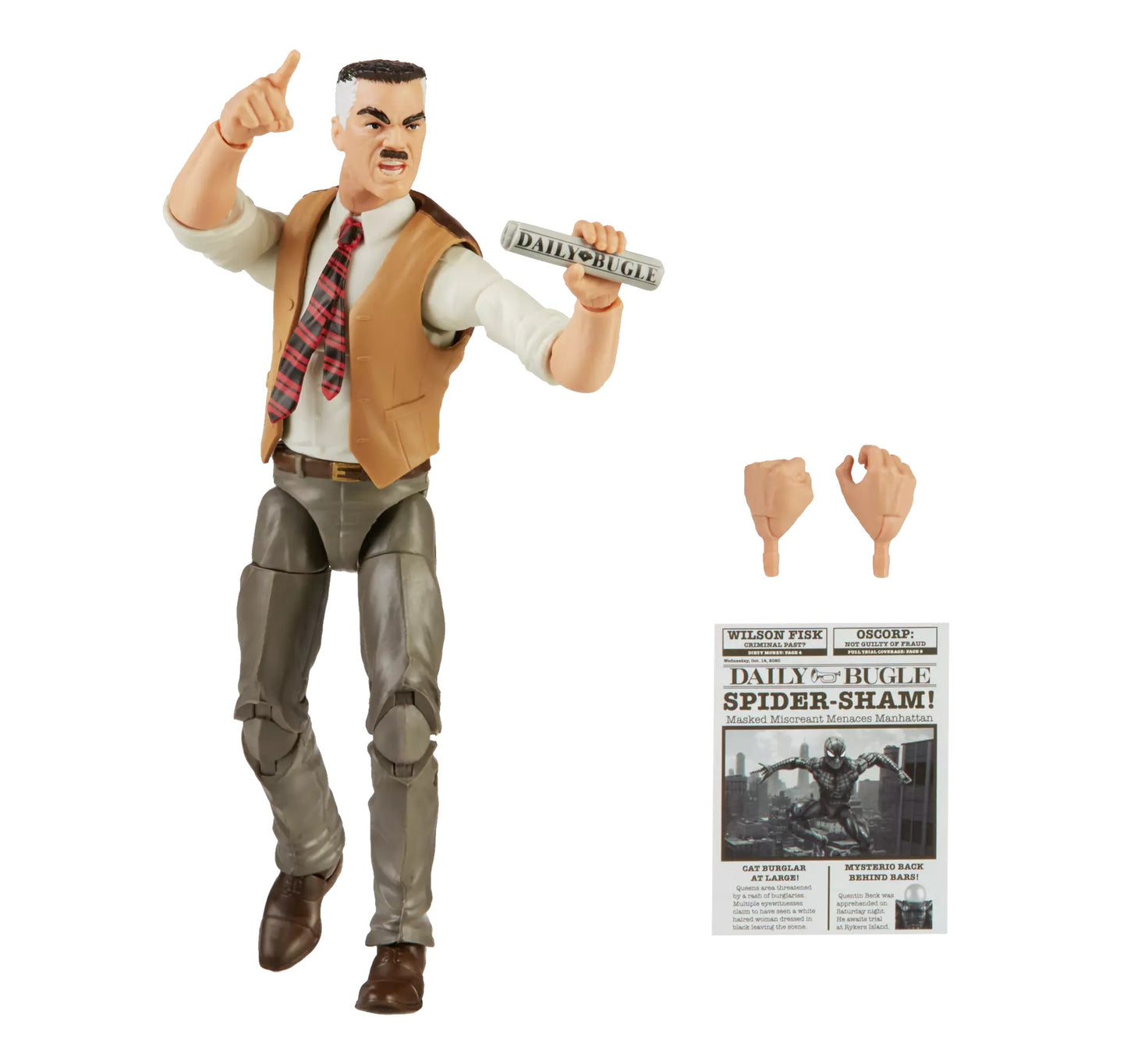 MARVEL : SPIDER-MAN - J. Jonah Jameson Hasbro Action Figure