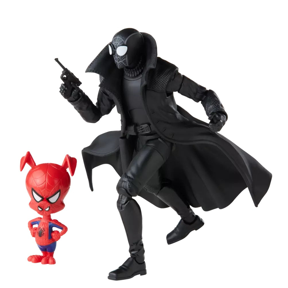 MARVEL : SPIDER-MAN INTO THE SPIDER-VERSE - Spider-Man Noir & Spider-Ham Hasbro Action Figure