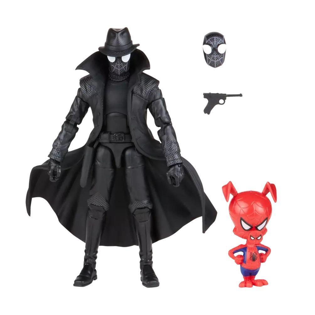 MARVEL : SPIDER-MAN INTO THE SPIDER-VERSE - Spider-Man Noir & Spider-Ham Hasbro Action Figure