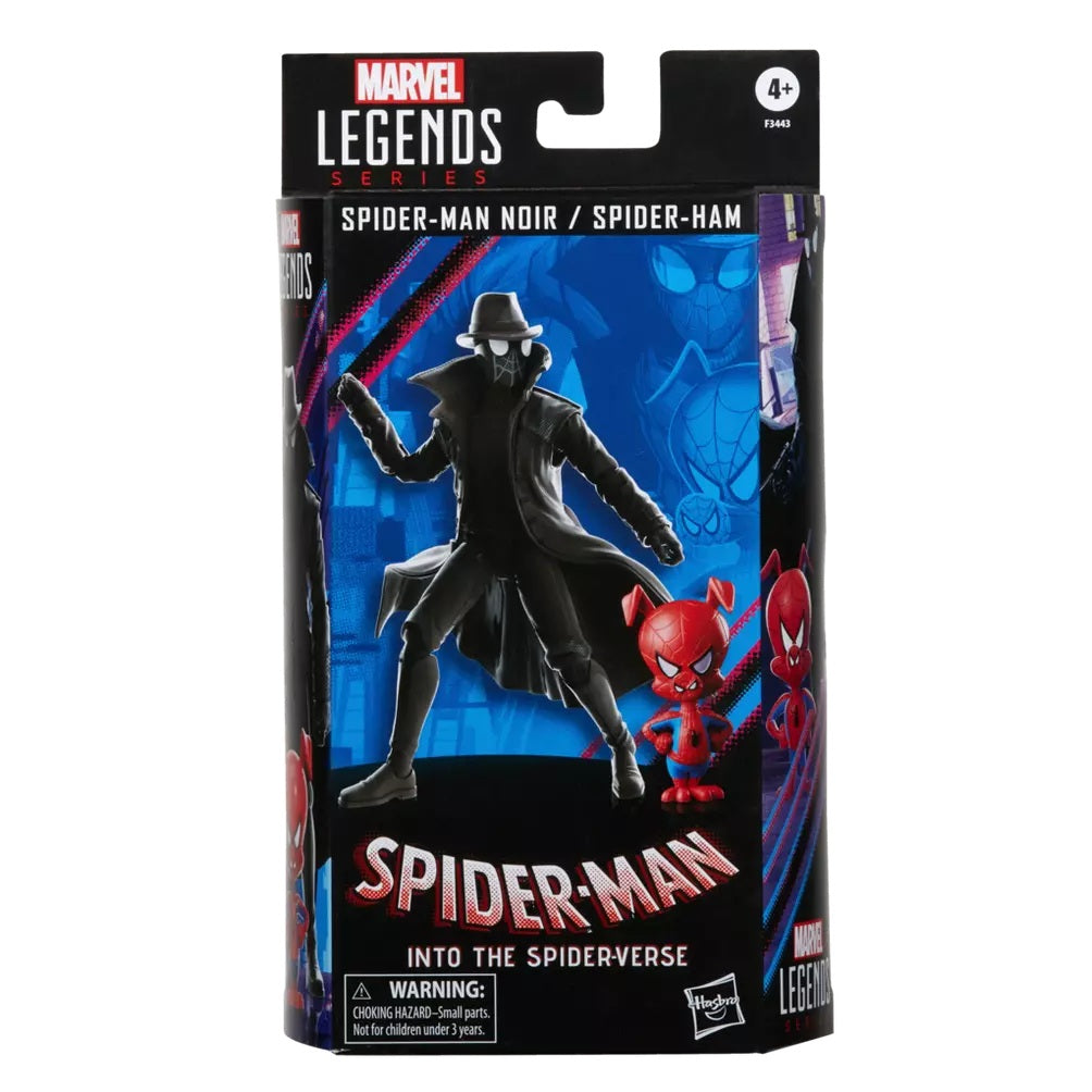 MARVEL : SPIDER-MAN INTO THE SPIDER-VERSE - Spider-Man Noir & Spider-Ham Hasbro Action Figure