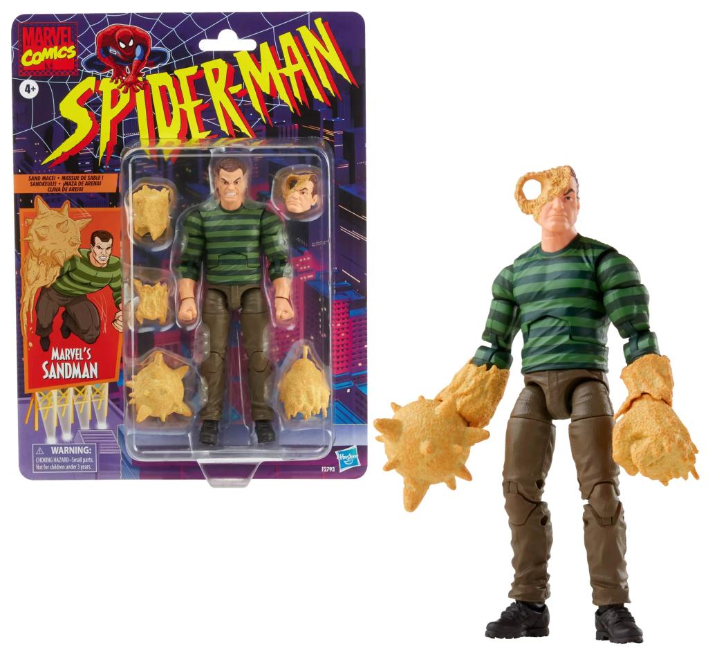 MARVEL : SPIDER-MAN - Sandman Marvel Legends Hasbro Vintage Collection Action Figure