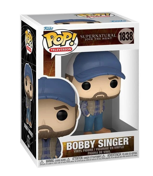 SUPERNATURAL - Bobby Singer #1838 Funko Pop!