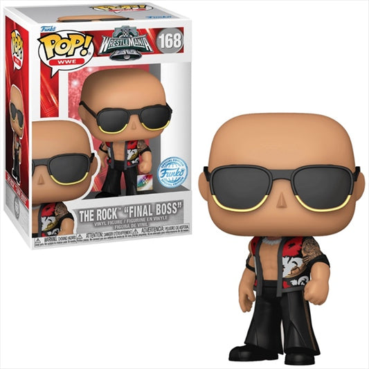 WWE - The Rock "Final Boss" #168 Exclusive Funko Pop!