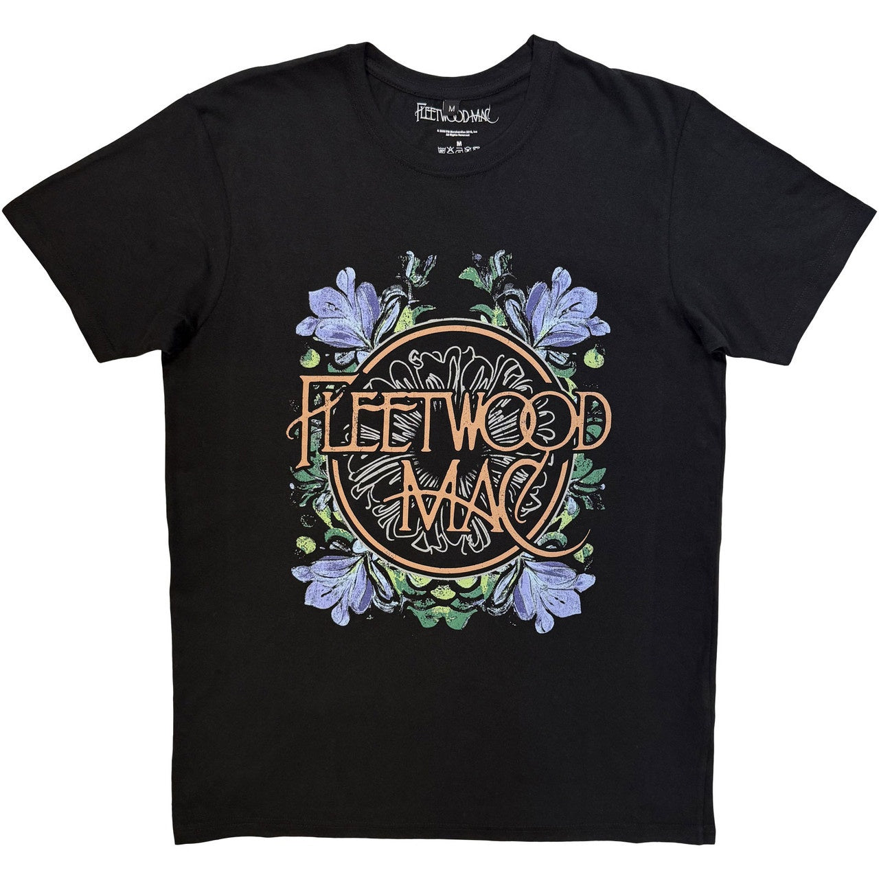 FLEETWOOD MAC - Circle Floral T-Shirt