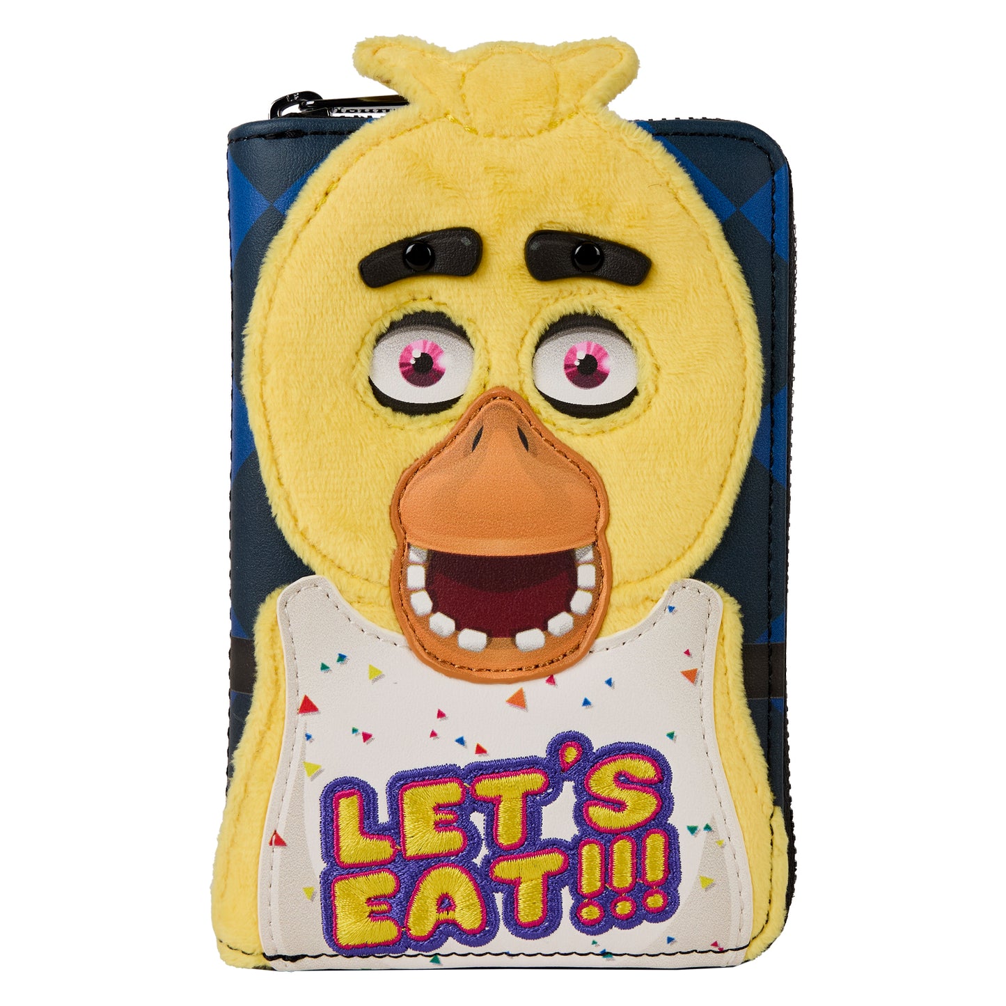 LOUNGEFLY : FIVE NIGHTS AT FREDDY'S - Chica Plush Cosplay Zip Around Purse