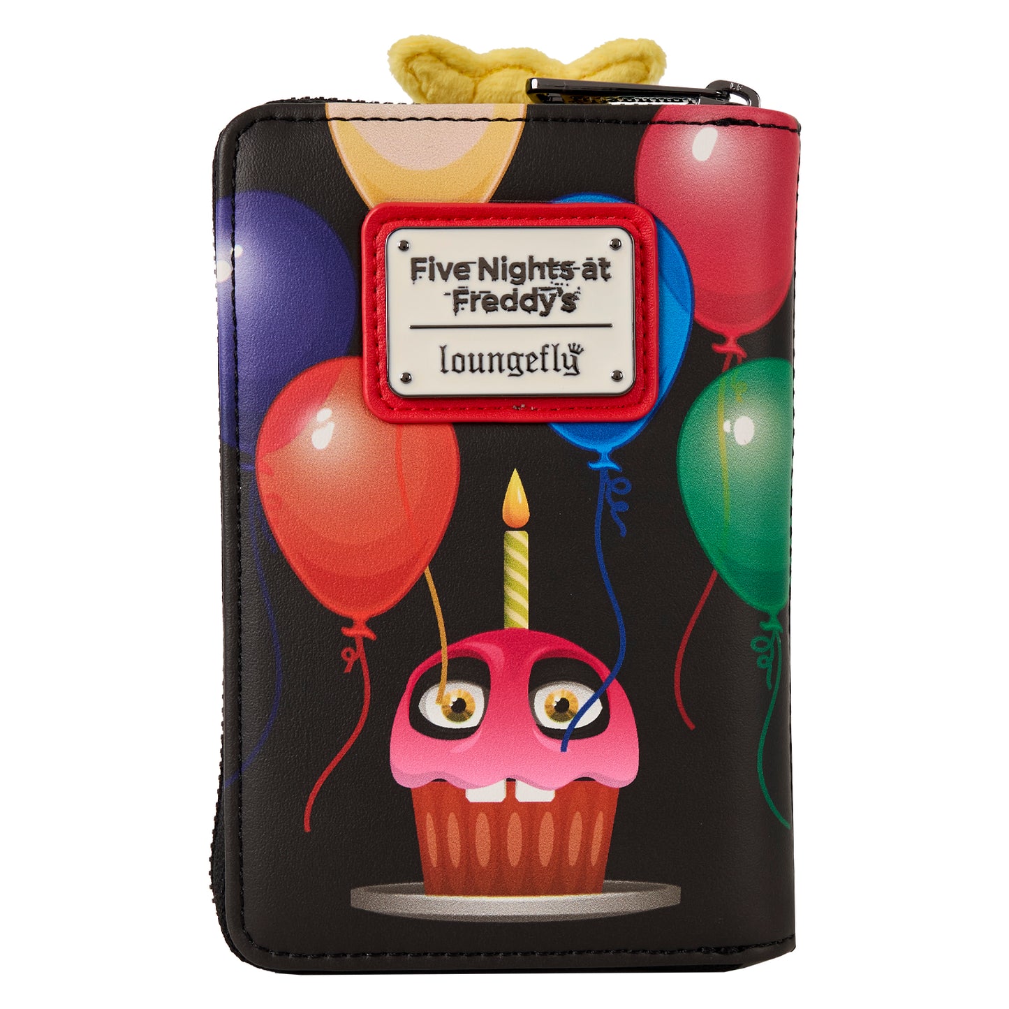 LOUNGEFLY : FIVE NIGHTS AT FREDDY'S - Chica Plush Cosplay Zip Around Purse