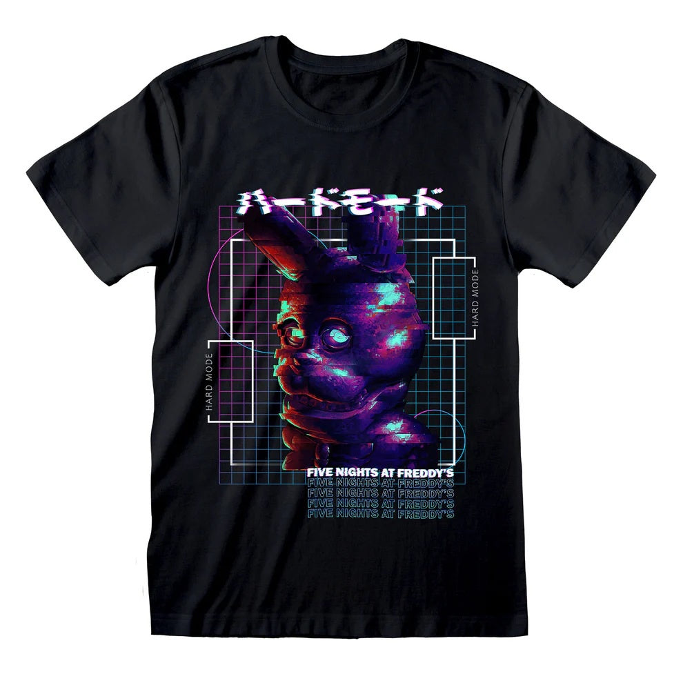 FIVE NIGHTS AT FREDDY'S - Hard Mode Bonnie Glitch T-Shirt