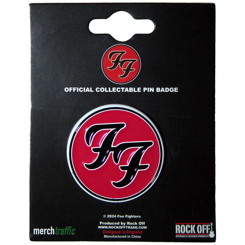 FOO FIGHTERS - FF Logo Pin Badge