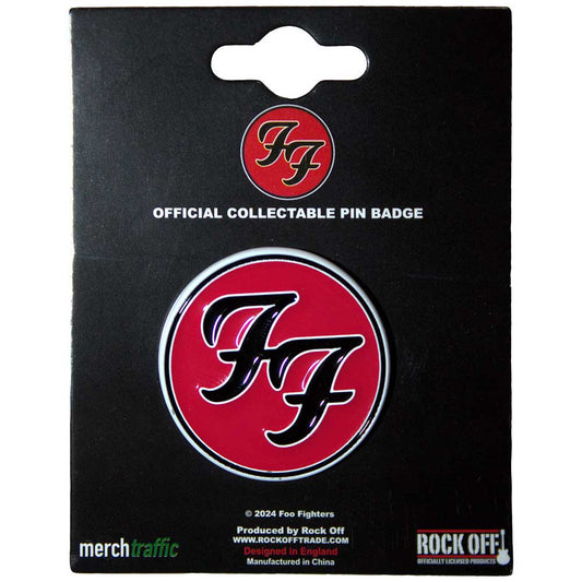 FOO FIGHTERS - FF Logo Pin Badge