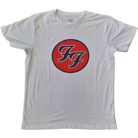 FOO FIGHTERS - FF Logo White T-Shirt
