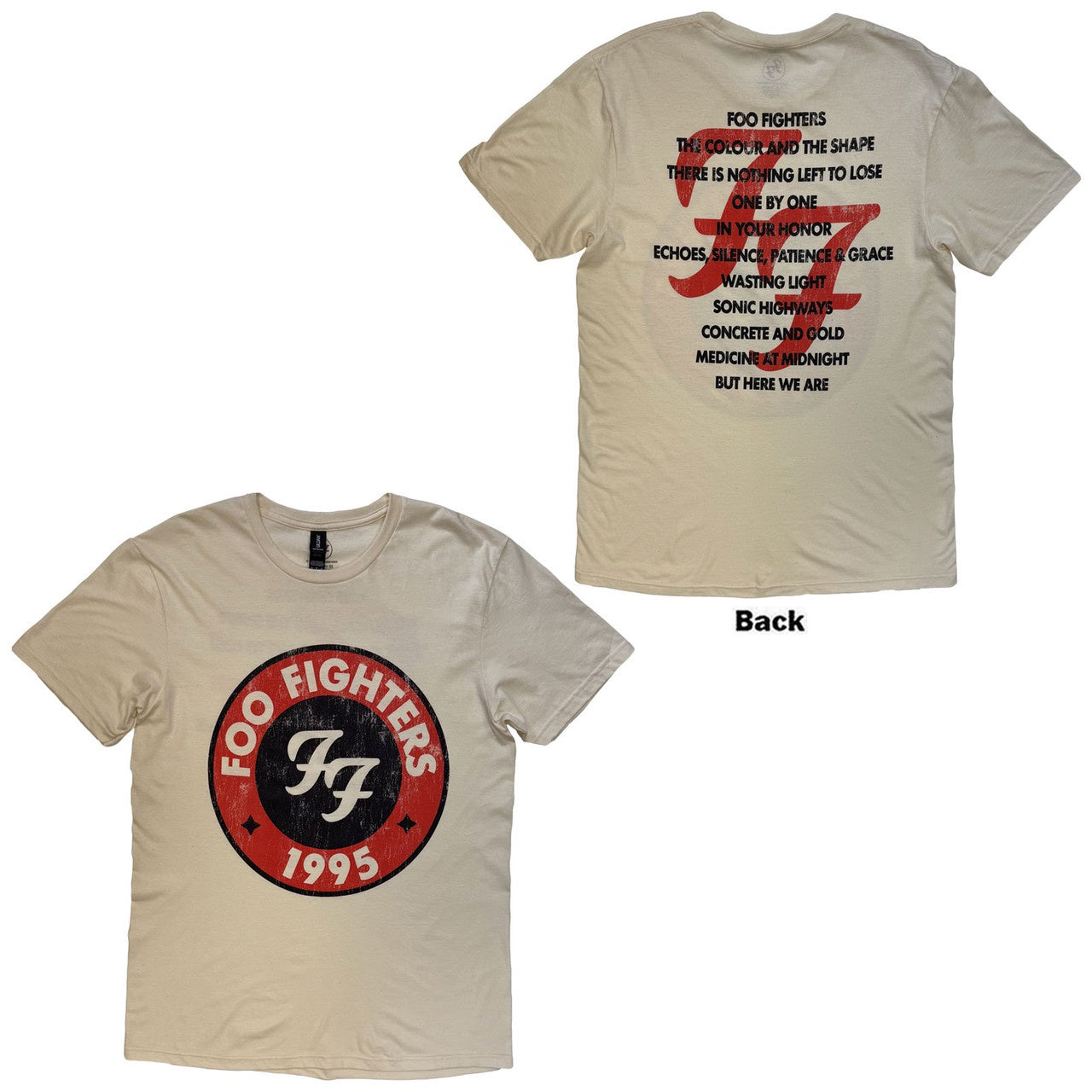 FOO FIGHTERS - 1995–2025 Albums T-Shirt