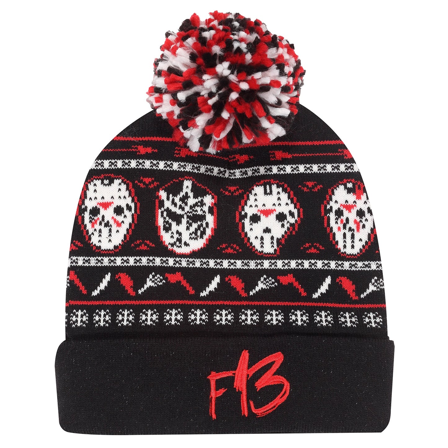 FRIDAY THE 13TH - Mask Pom Pom Beanie