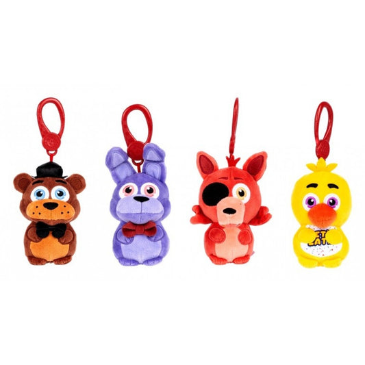 FIVE NIGHTS AT FREDDY'S - 4" Plush Bag Clip