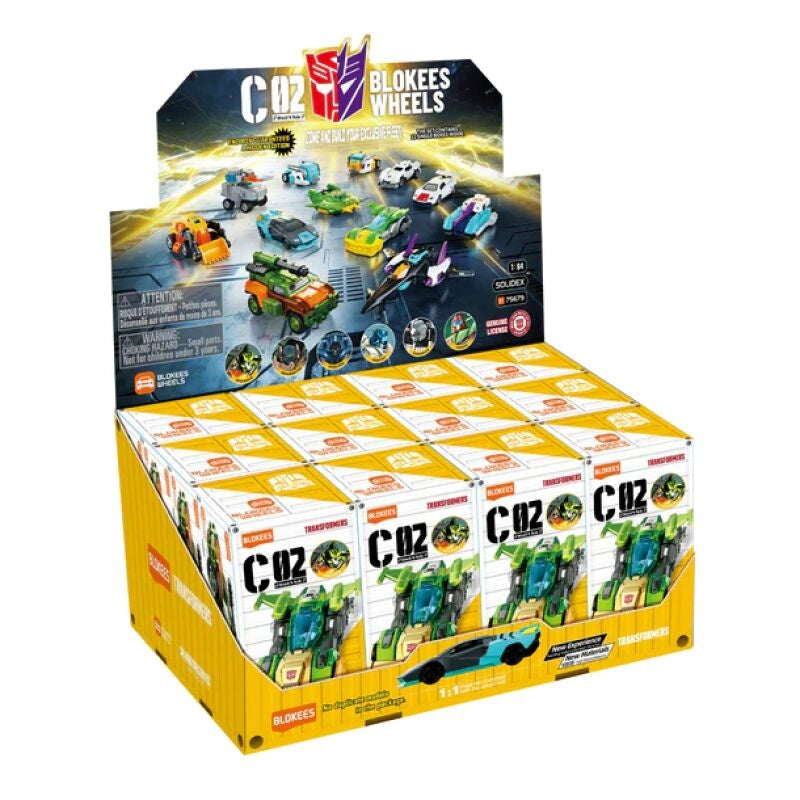 BLOKEES : TRANSFORMERS - C02 Wreck & Rule Wheels Blind Box Model Kit (1)